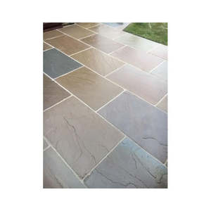 Losas de Piedra Natural Raj Blend Sandstone para Revestimiento de Paredes, Pisos, Patios, Terrazas, Caminos, Piedra de Diseño Premium para Exteriores - Product Image 4