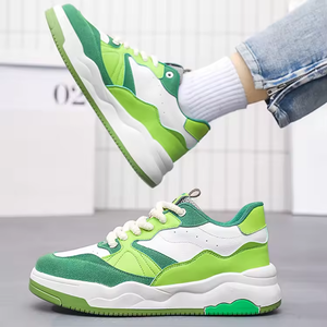 Men's Shoes 2025 New Breathable Thick Sole Sports Casual Shoes High quality trendy Skateboarding Shoes Women's Board Shoes - Product Image 5