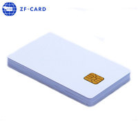 Carte IC vierge intelligente en PVC SLE 5528 avec interface de communication RFID