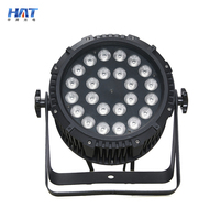 Projecteurs LED Par étanches HAT 24*10W 15W 18W, 24 pièces RGBWAUV 4-en-1 5-en-1 6-en-1 au choix, pour scène, mariage, KTV