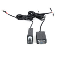 Feux de calandre de voiture 22W puissants, ultra-minces 12mm, bicolores 3200K 6500K, éclairage LED matriciel amélioré pour calandre avant de voiture