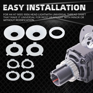 Sanvi 2.5 Inch S5-1 Car Light LED Lens Projector Headlight Dual-Core 58W 6000K Compatible Models for Accord X5 Touring Polo - Product Image 5