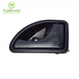 Poignée de porte de voiture 6MM 8200259376 noir 12V poignée de porte intérieure intérieure intérieure pour Renault <span class=keywords><strong>Twingo</strong></span> 1993 ~ 2007 Renault Kangoo 2001 ~ 2007 - Product Image 1