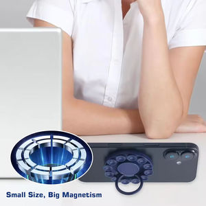 Support de téléphone rotatif en silicone magnétique étanche mains libres avec lumière de selfie pour lit et bureau - Product Image 2