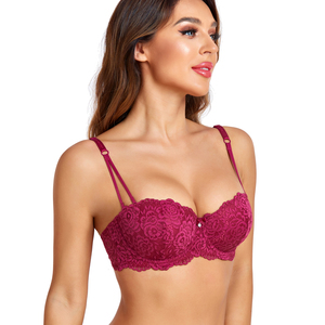 BINNYS nueva llegada <span class=keywords><strong>sujetador</strong></span> y bragas conjuntos <span class=keywords><strong>Push</strong></span>-<span class=keywords><strong>Up</strong></span> Bralettes De Encaje <span class=keywords><strong>Push</strong></span> <span class=keywords><strong>up</strong></span> doble Paaded Underwire Balconette <span class=keywords><strong>sujetador</strong></span> para mujeres - Product Image 2