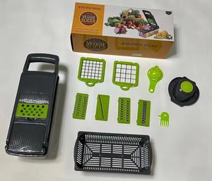 Factory Wholesale <b>Kitchen</b> <b>Accessories</b> 16 in 1 Food Cutter Veggie Onion Chopper Mandoline Slicer Multifunctional Vegetable Cutter - Product Image 6