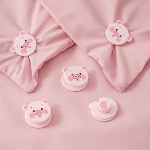 Cartoon Non Slip <b>Quilt</b> <b>Clips</b> Bedding Duvet Cover Holder Home Fixer Kick Buckle Elastic Comforter Grippers - Product Image 1