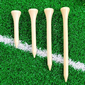 Piquet <span class=keywords><strong>en</strong></span> <span class=keywords><strong>bois</strong></span> de golf vernis transparent siège de balle de golf porte-balle tee de golf échelle de service - Product Image 2