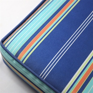 Lujo colorido raya impermeable suave comodidad Relax silla cojín asiento cojín sofá cojín para uso interior y exterior - Product Image 2