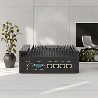 Mini PC Industrial Sin Ventilador, Intel Core I5/i7, Carcasa Resistente de Aluminio, Windows 11, Almacenamiento SSD, 2LAN, IoT, Certificado CE