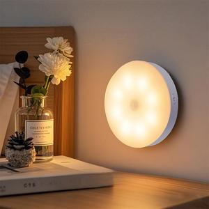 Lámpara Nocturna LED 3D Inalámbrica para Interiores, Interruptor Táctil, Material ABS, Alimentación por Enchufe, Regulable, Luz Blanca Cálida de 3000K, 3 Años de Garantía - Product Image 2