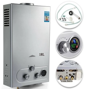 เครื่องทำน้ำอุ่นแก๊สไม่มีถัง12L โพรเพน/เครื่องทำน้ำอุ่นแก๊สบิวเทนแบบทันที