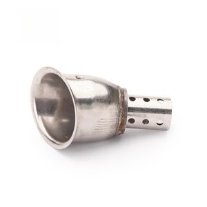 Tubo de escape para motocicleta con silenciador de panal, tapón silenciador, núcleo de contrapresión, hexagonal de 51 mm, sonido silencioso ajustable - Product Image 5