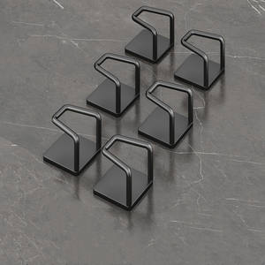 Moderno Estante de Almacenamiento Metálico para Cocina y Baño, para Colgar en la Pared, con Pinzas para Ollas, Cubierta, Tabla de Cortar y Reposacucharas - Product Image 3