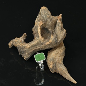 Anello in Giadeite Naturale Birmana Grado A, Anello Quadrato in Giadeite Verde per Uso Quotidiano Femminile, Regalo in Giadeite (con Certificato NGTC) - Product Image 6