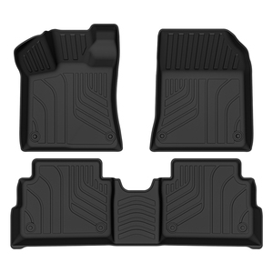 พรมปูพื้นรถยนต์ TPE สองชั้น คุณภาพสูง สำหรับทุกฤดู ออกแบบพิเศษสำหรับรถยนต์ Volkswagen Tiguan - Product Image 2