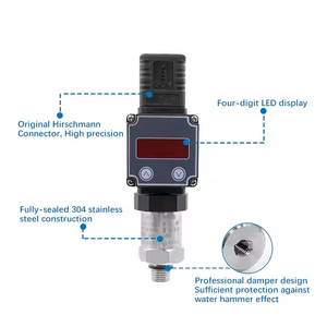 Sensor de Pantalla Digital LCD, Transmisor/Transductor de 4-20 mA, RS485 - Product Image 3