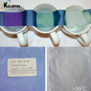 Temperatura de calor sensible en polvo pigmento termo crómico para tela plásticos pinturas - Product Image 2