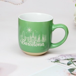 Taza de Café de Cerámica con Grabado Láser Personalizado de Recuerdo de la Ciudad de <span class=keywords><strong>Barcelona</strong></span> - Product Image 5