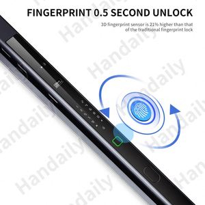 מנעול דלת חכם IP67 עמיד למים, ביומטרי עם זיהוי כף יד, Tuya WIFI, זיהוי פנים תלת מימדי, מנעול דיגיטלי חכם עם וידאו ו-RFID - Product Image 4