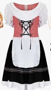 Disfraz de Chica de la Cerveza Bávara Tradicional Alemana para Mujer, Vestido Sexy para Festivales y Carnavales - Product Image 4
