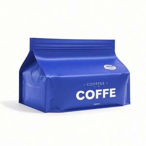 Custom Printed Reusable <b>Heat</b> <b>Sealed</b> Coffee Bean <b>Bag</b> Stand up Aluminium Foil Packaging Side Zipper Flat Bottom <b>Bag</b> Coffee <b>Bags</b> - Product Image 5