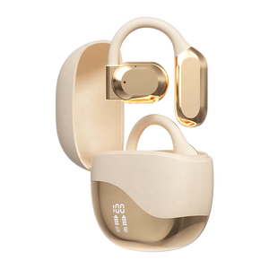 OW headphone gantung telinga konduksi udara olahraga dengan indikator baterai Digital dan Chipset JL - Product Image 3