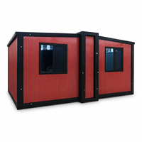 Casa Prefabricada Modular de Lujo de 40 pies, Instalación Rápida, Certificación CE ISO, Casa Prefabricada para Complejos Turísticos