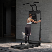 INNODIGYM L11 Machine à câbles multifonctionnelle avec rack à squats et pulldown dorsal - Construction métallique pour usage domestique