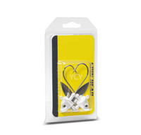 Emballage personnalisé en PVC transparent à trois volets pour blister en PET, emballage en plastique pour produits ménagers