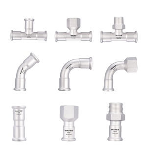 Антикоррозийный соединитель для труб из нержавеющей стали 304/316, фитинг-муфта для водоснабжения - Product Image 2