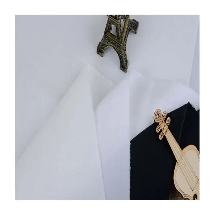 Baumwolle Poplinstoff für einfarbig Natur- und Öko-Gewebe weiße Farbe Baumwolle Poplin weißes Hemd