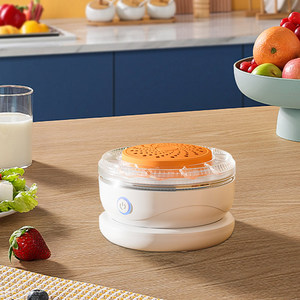 Laveuse de fruits et légumes blanche, appareil portable de nettoyage des fruits et légumes, purificateur OH-ion pour fruits et légumes - Product Image 5