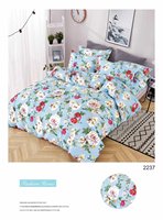 Échantillon gratuit drap housse personnalisé imprimé de haute qualité couette lit double couettes de couchage