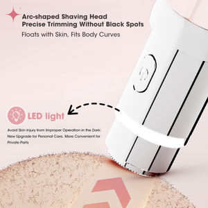 Lanumi 2114 Épilateur facial pour femmes Épilateur électrique indolore rechargeable pour le <span class=keywords><strong>visage</strong></span>, les lèvres, le <span class=keywords><strong>menton</strong></span> Rasoir portable pour femmes - Product Image 3