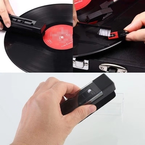 Brosse de nettoyage antistatique pour stylet de disque vinyle en fibre de carbone, pour tourne-disque LP, outil accessoire de collection musicale à haute efficacité - Product Image 6