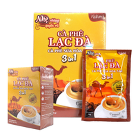 Boîte de café instantané 16grx16pcs Café en poudre LÉGER OEM Vente en gros à chaud de l'usine du Vietnam Magasin de stockage sucré