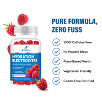 Gummies d'électrolytes hydratants Solilan Factory Direct pour la fonction musculaire et la récupération, complément d'hydratation