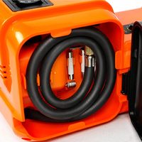 Kit de cric électrique pour voiture, cric hydraulique de 5 tonnes avec clé à chocs électrique, conçu pour SUV, MPV, berline