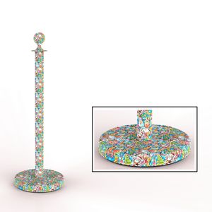 Couronne <span class=keywords><strong>De</strong></span> Noël Barrières Stanchion Hôtel Banque Vip Foule Queue Ligne Signe <span class=keywords><strong>De</strong></span> Contrôle Tapis Rouge Stand Contrôle Velours Cordes Barrière - Product Image 5
