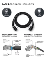 Câble adaptateur EV avec puce de communication intégrée, rallonge Type2 vers Type2, Type2 vers GBT, connexion stable, sans déconnexion