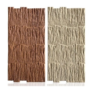 Panneau de pierre culturelle PU pour habillage de <span class=keywords><strong>cheminée</strong></span>, imitation champignon, résistant à la chaleur, imperméable, décoratif pour salon - Product Image 3