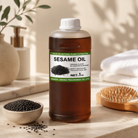 Minyak Biji Wijen Hitam Organik untuk Kulit, Rambut, dan Tubuh - 100% Murni Alami, Cold Pressed, Non-GMO, Extra Virgin, Kemasan Besar