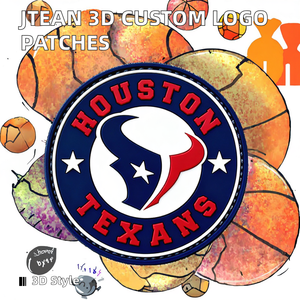 Parches de Goma 3D con Logotipo de Equipo Personalizado, Diseños de Flores y Estrellas para Ropa, Bolsos y Gorras - Product Image 2