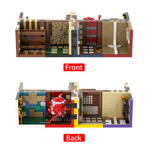 MOC1666 Château Infini 2.0 Anime 1450 pièces Akaza Kokushibo Douma Nakime Kaigaku Kibutsuji Muzan Blocs de construction à assembler Jouet pour enfants - Product Image 5