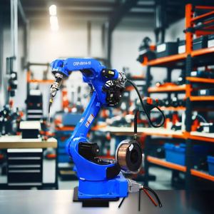 Bras robotisé industriel à 6 axes, système de soudage MIG automatique pour pièces métalliques, directement de l'usine - Product Image 3