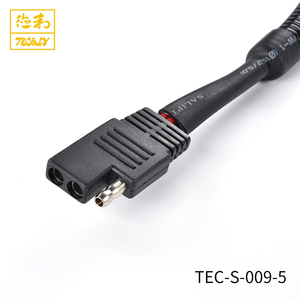 2.0 사각 벨로우즈 전원 케이블 <span class=keywords><strong>3</strong></span> 핀 2 핀 Sae 플러그 커넥터 6.<span class=keywords><strong>3</strong></span> 단자 삽입 2 핀 화이트 하우징 DC 전원 케이블 - Product Image 5