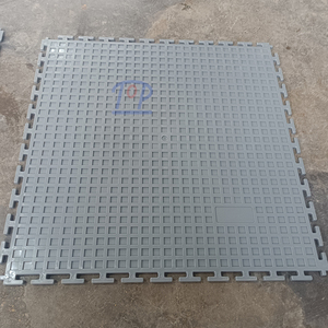 กระเบื้องปูพื้นโรงรถแบบแยกส่วนพื้นพลาสติกอุตสาหกรรมที่เชื่อมต่อกันพื้นพีวีซี - Product Image 5