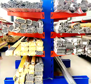 Estante voladizo resistente <span class=keywords><strong>de</strong></span> gran oferta <span class=keywords><strong>para</strong></span> uso en exteriores con sistema <span class=keywords><strong>de</strong></span> estantería <span class=keywords><strong>de</strong></span> almacén <span class=keywords><strong>de</strong></span> alta capacidad <span class=keywords><strong>de</strong></span> <span class=keywords><strong>techo</strong></span> y drenaje - Product Image 4