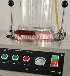 Formeuse de feuilles Kothen Tappi Rapide pour laboratoire de pâte à papier, à commande PLC automatique et écran tactile - Product Image 5